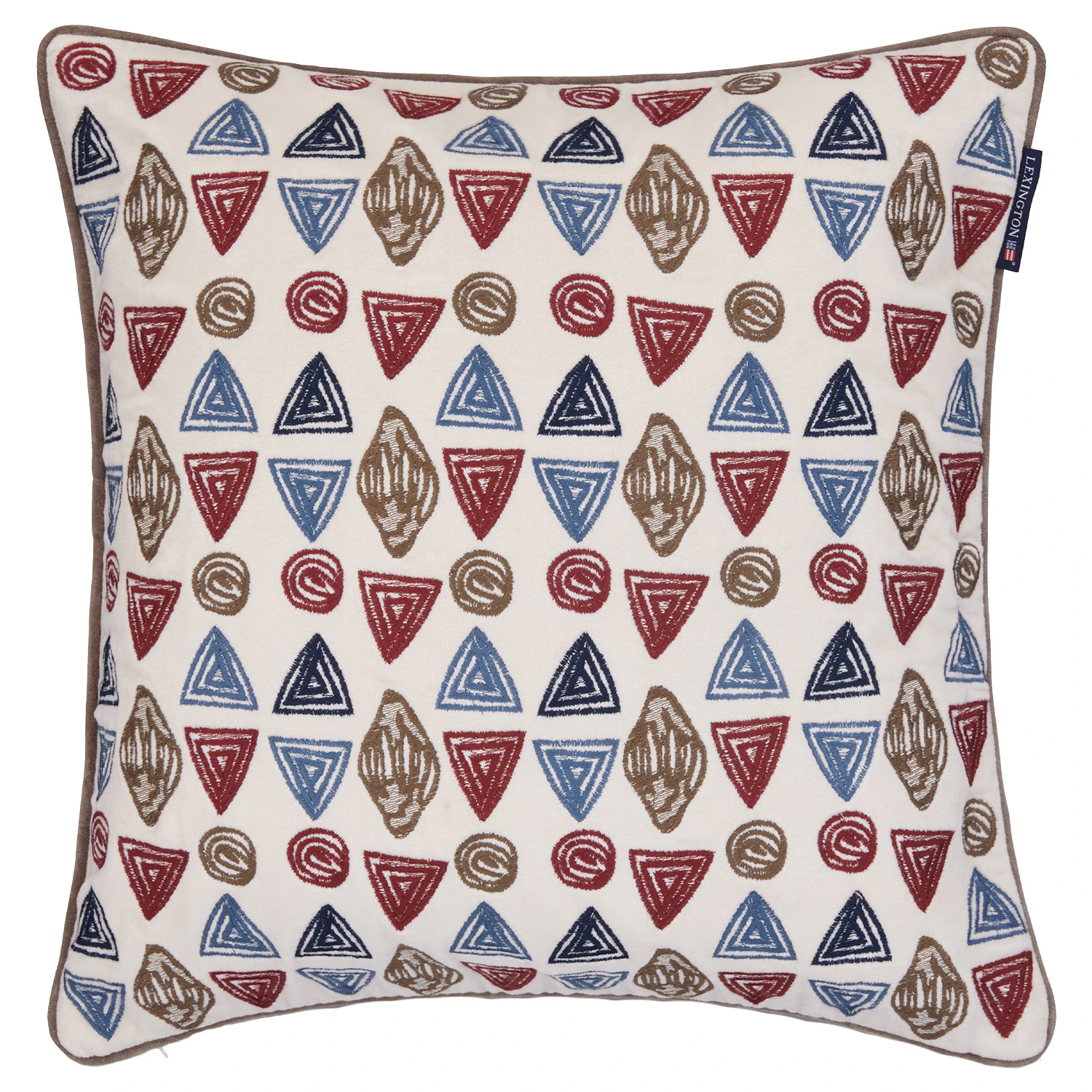 Lexington Kuddfodral 50x50 Cm - Prydnadskuddar & Fodral Bomullssammet Multi