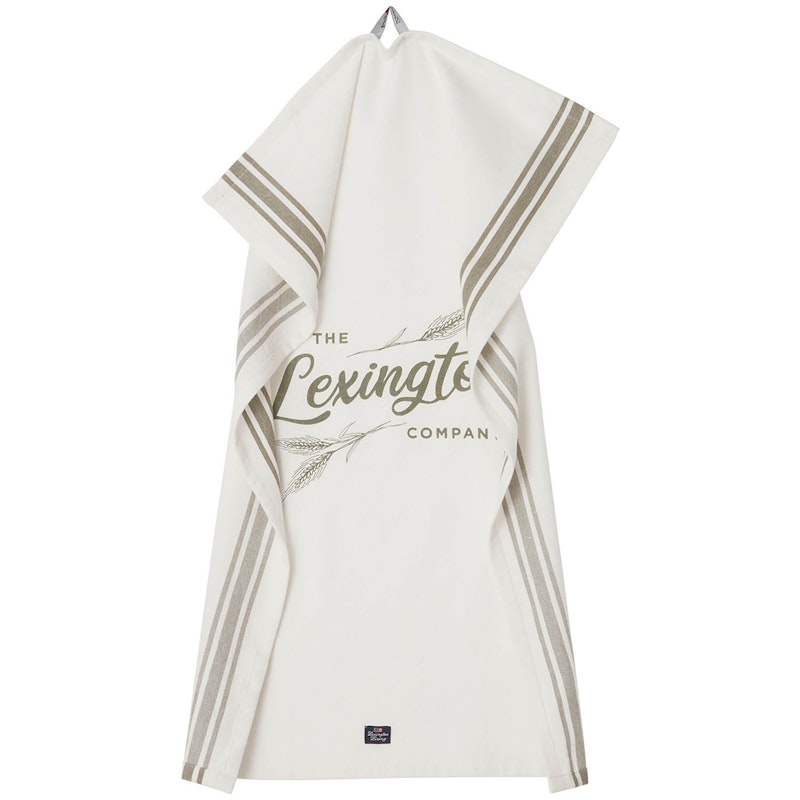 Lexington Organic Cotton Kökshandduk 50x70 cm, Oliv