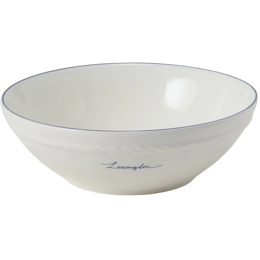 Lexington Porcelain Small Sk&aring;l 15,5 Cm 4-pack / M&ouml;rkbl&aring; - Serveringssk&aring;lar Porslin Vit