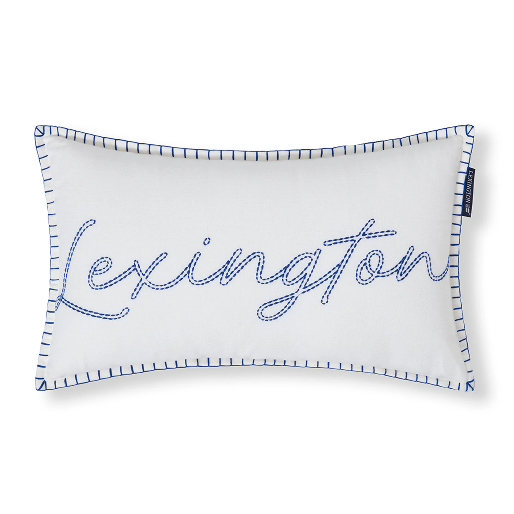 Lexington Kudde 30x50 Cm - Prydnadskuddar & Fodral Bomull Vit