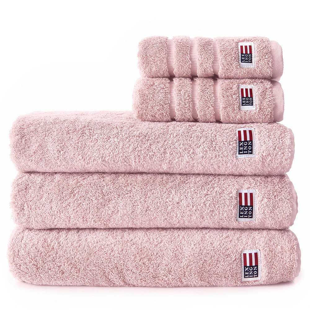 Lexington Original Handduk 50x70 Cm - Handdukar & Badlakan Bomull Light Rose