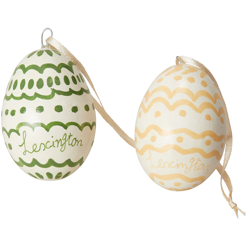 Påskägg Papier-maché 2-pack