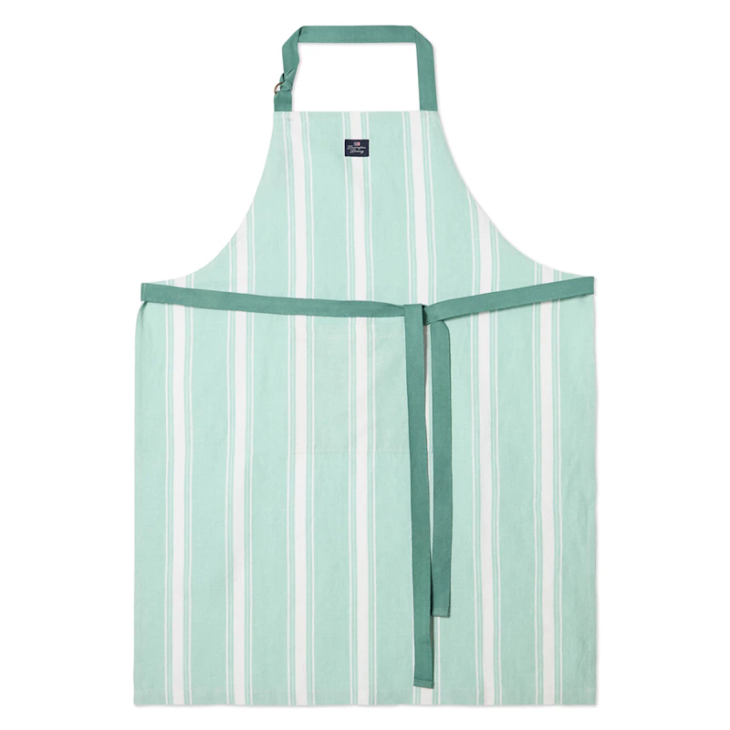 Förkläde Grön / Vit