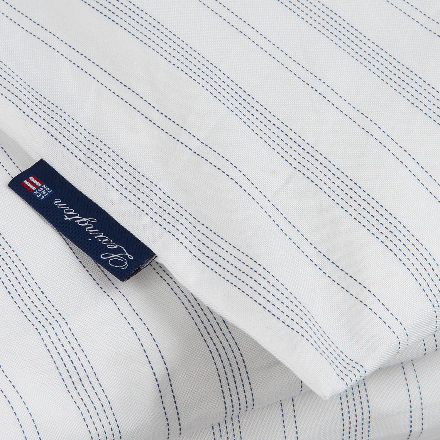 Lexington Striped Lyocell/cotton Bäddset, vit från Lexington, bild 2