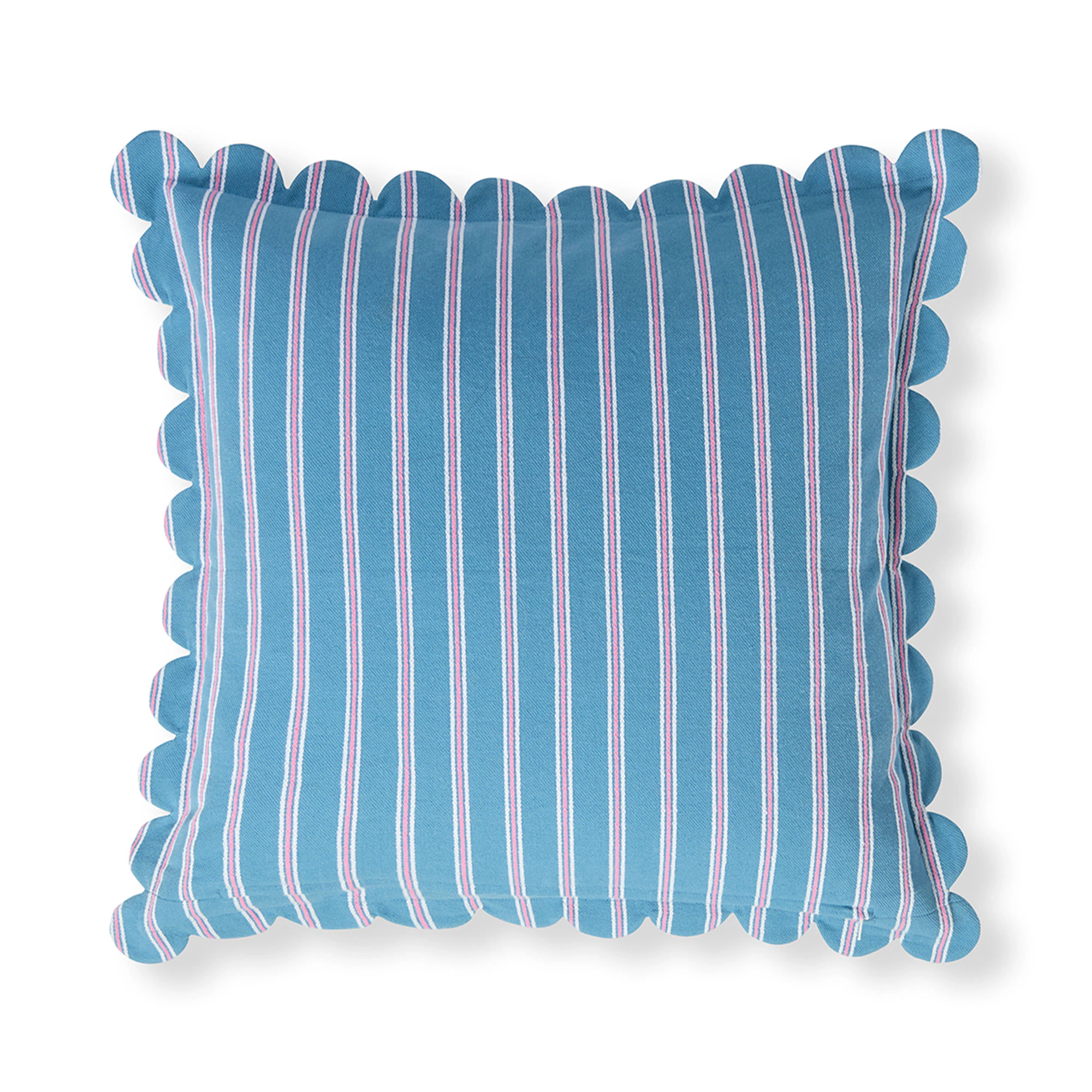 Lexington Kuddfodral 50x50 Cm Blå / / Rosa - Prydnadskuddar & Fodral Bomull Vit
