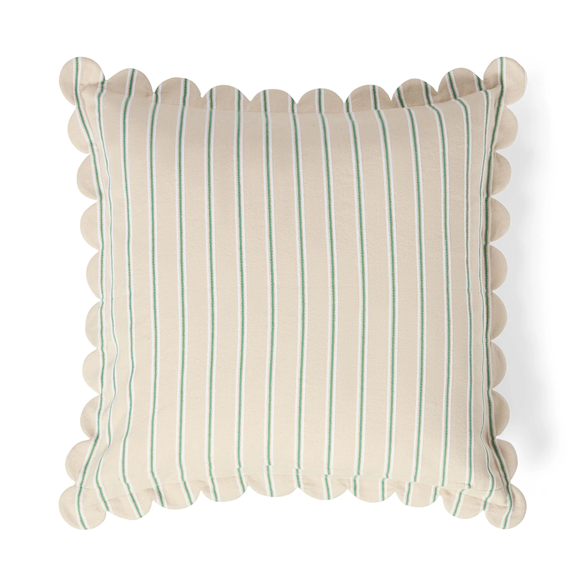 Lexington Kuddfodral 50x50 Cm Beige / Blå / - Prydnadskuddar & Fodral Bomull Vit