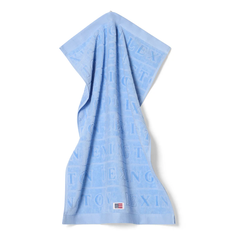 Velour Jacquard Handduk 30x50 cm, Blue Sky