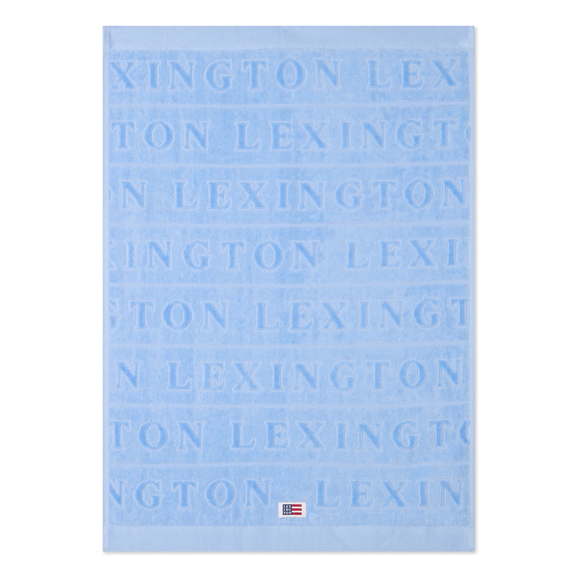 Lexington Velour Jacquard Handduk 50x70 Cm - Handdukar & Badlakan Bomull Blue Sky