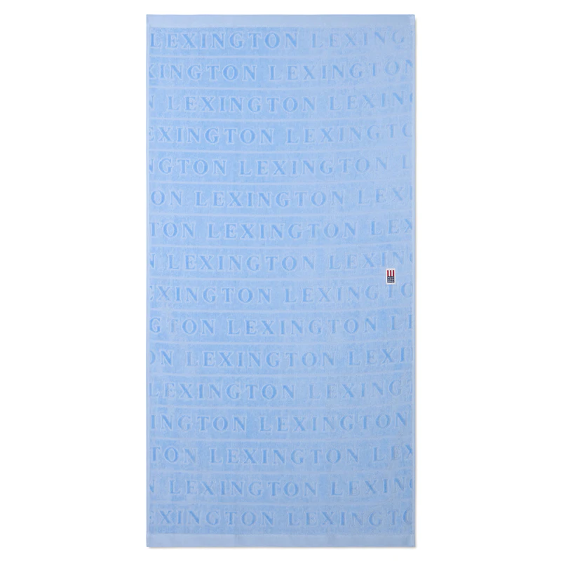 Velour Jacquard Handduk 100x150 cm, Blue Sky