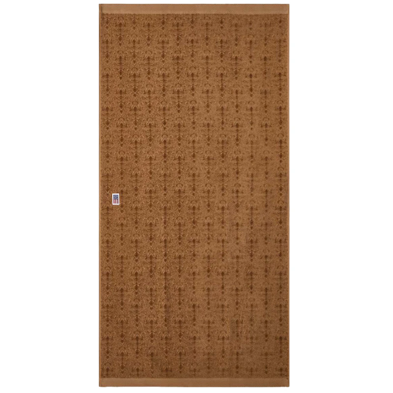 Jacquard Velourhandduk 70x130 cm, Fudge