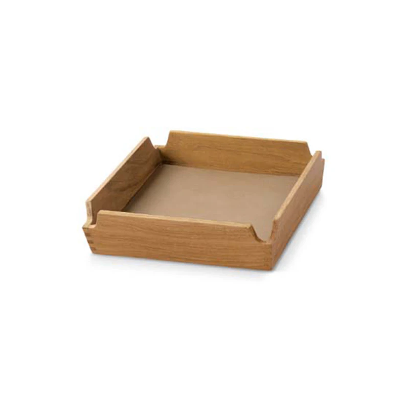 Airy Teak Bricka Mini, Nougat