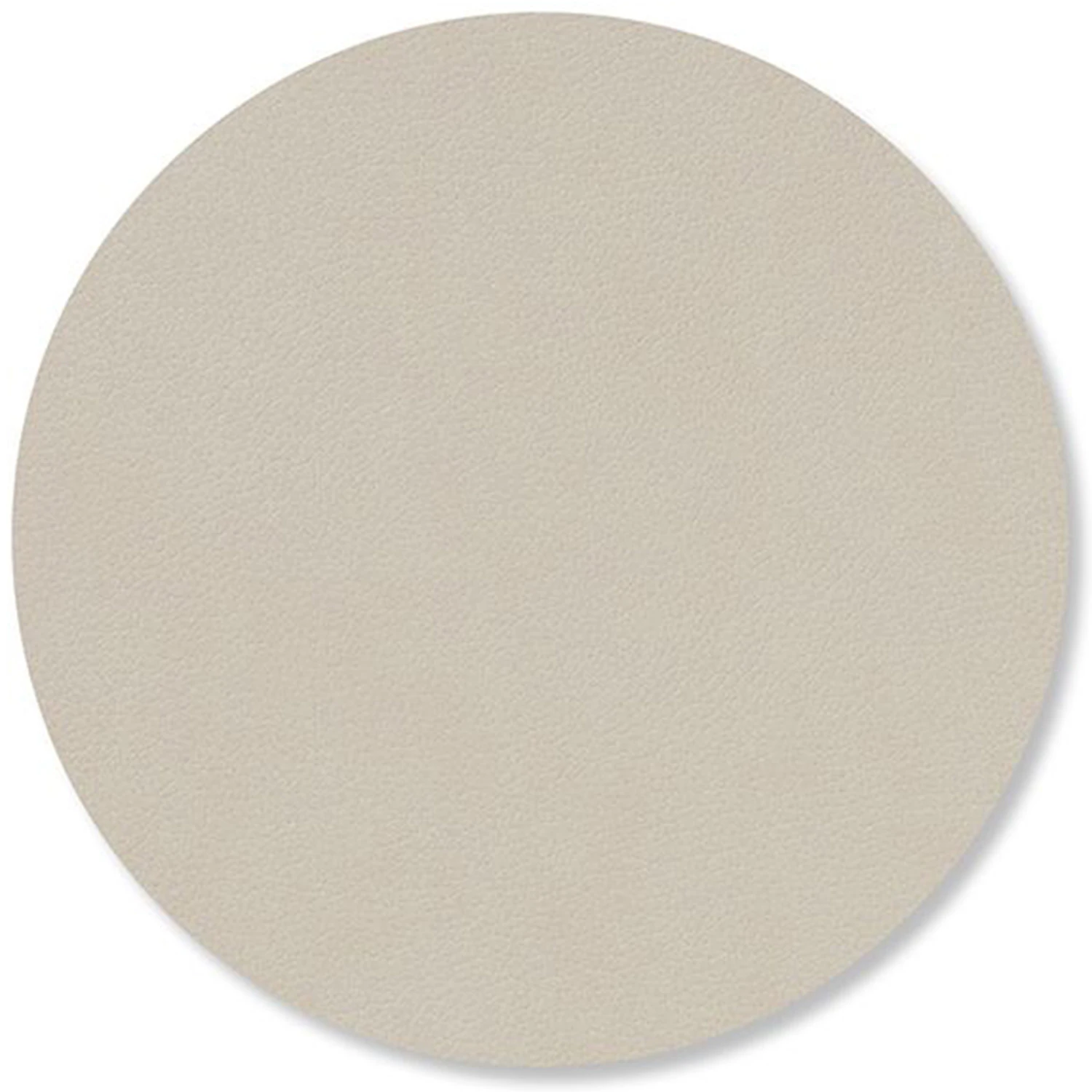 Lind Dna Circle Glasunderl&auml;gg Nupo 10 Cm - Bordstabletter & Glasunderl&auml;gg L&auml;der Oyster White