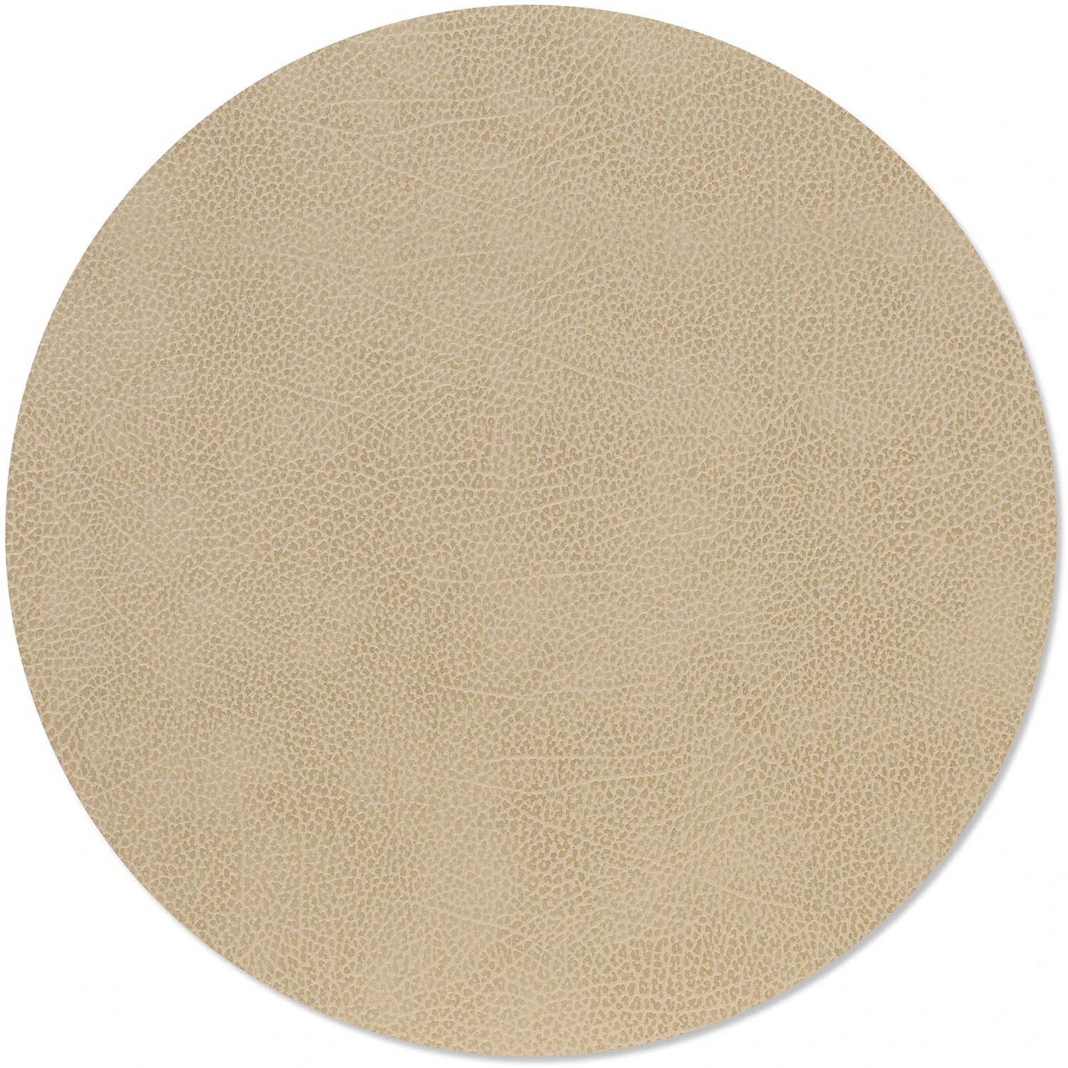Lind Dna Circle Xl Bordstablett Hippo &Oslash;40 Cm - Bordstabletter & Glasunderl&auml;gg L&auml;der Sand