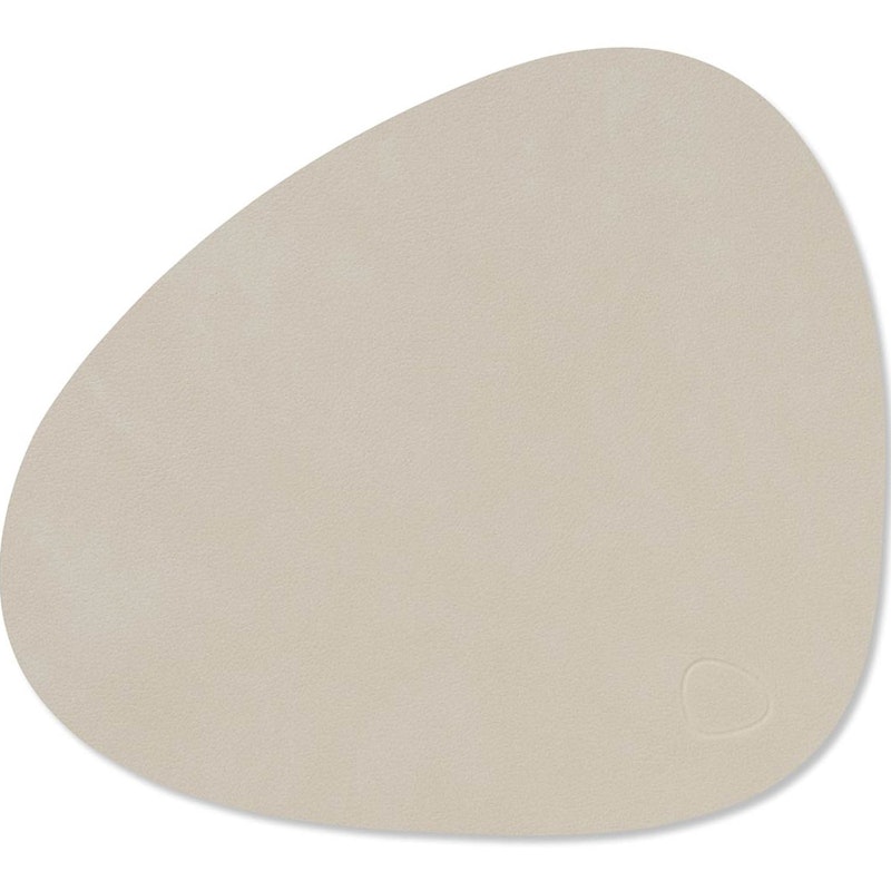 Curve Bordstablett Nupo 24x28 cm, Oyster White