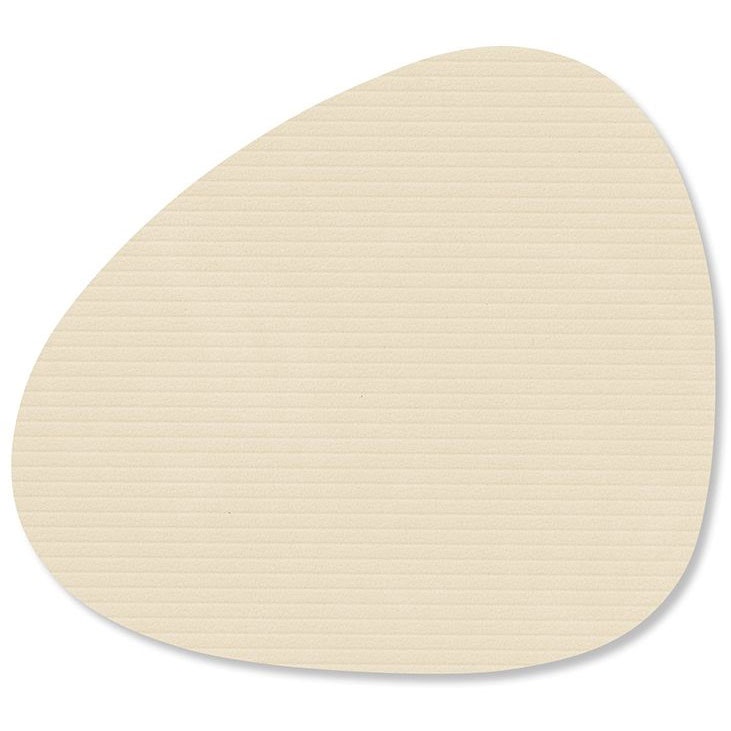 Lind Dna Curve Corduroy Glasunderl&auml;gg - Bordstabletter & Glasunderl&auml;gg L&auml;der Vanilj