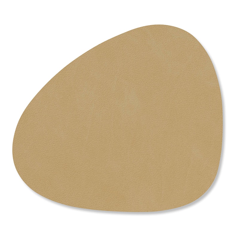 Curve Glasunderlägg Nupo 11x13 cm, Khaki