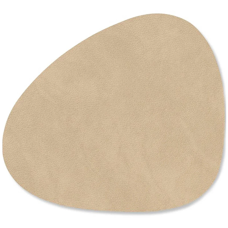 Curve Glasunderlägg Nupo 11x13 cm, Sand