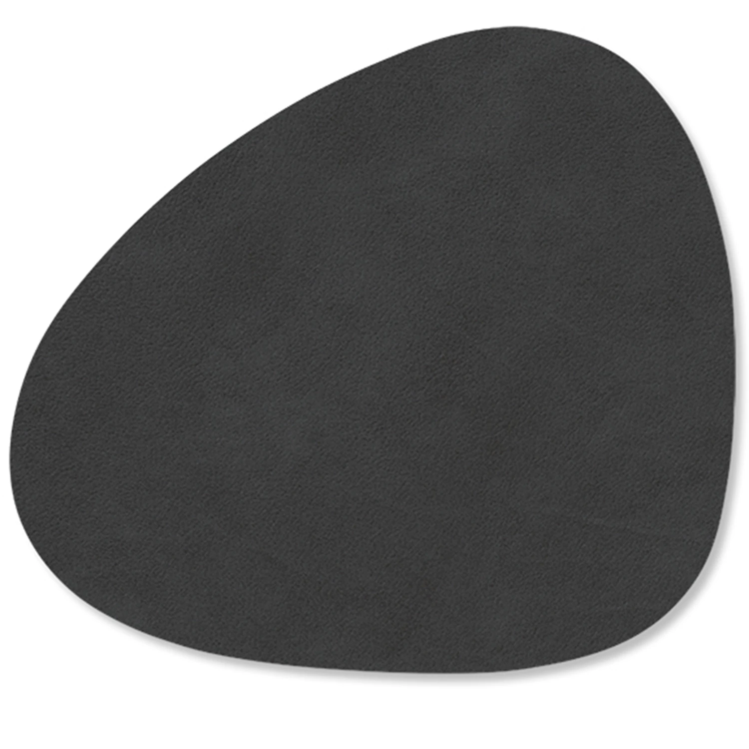 Lind Dna Curve Glasunderl&auml;gg Nupo 11x13 Cm - Bordstabletter & Glasunderl&auml;gg L&auml;der Svart