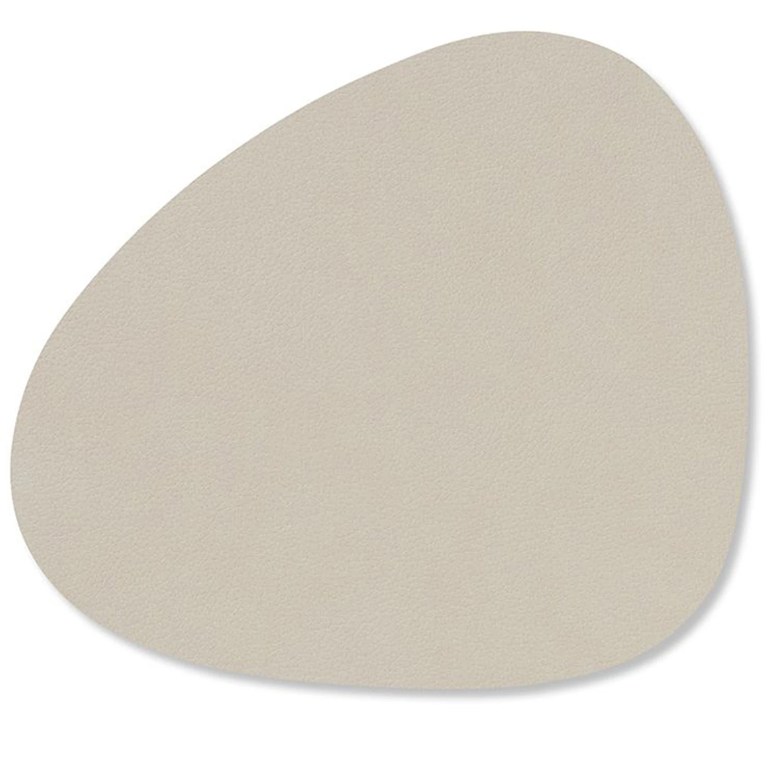 Lind Dna Curve Glasunderl&auml;gg Nupo 11x13 Cm - Bordstabletter & Glasunderl&auml;gg L&auml;der Oyster White