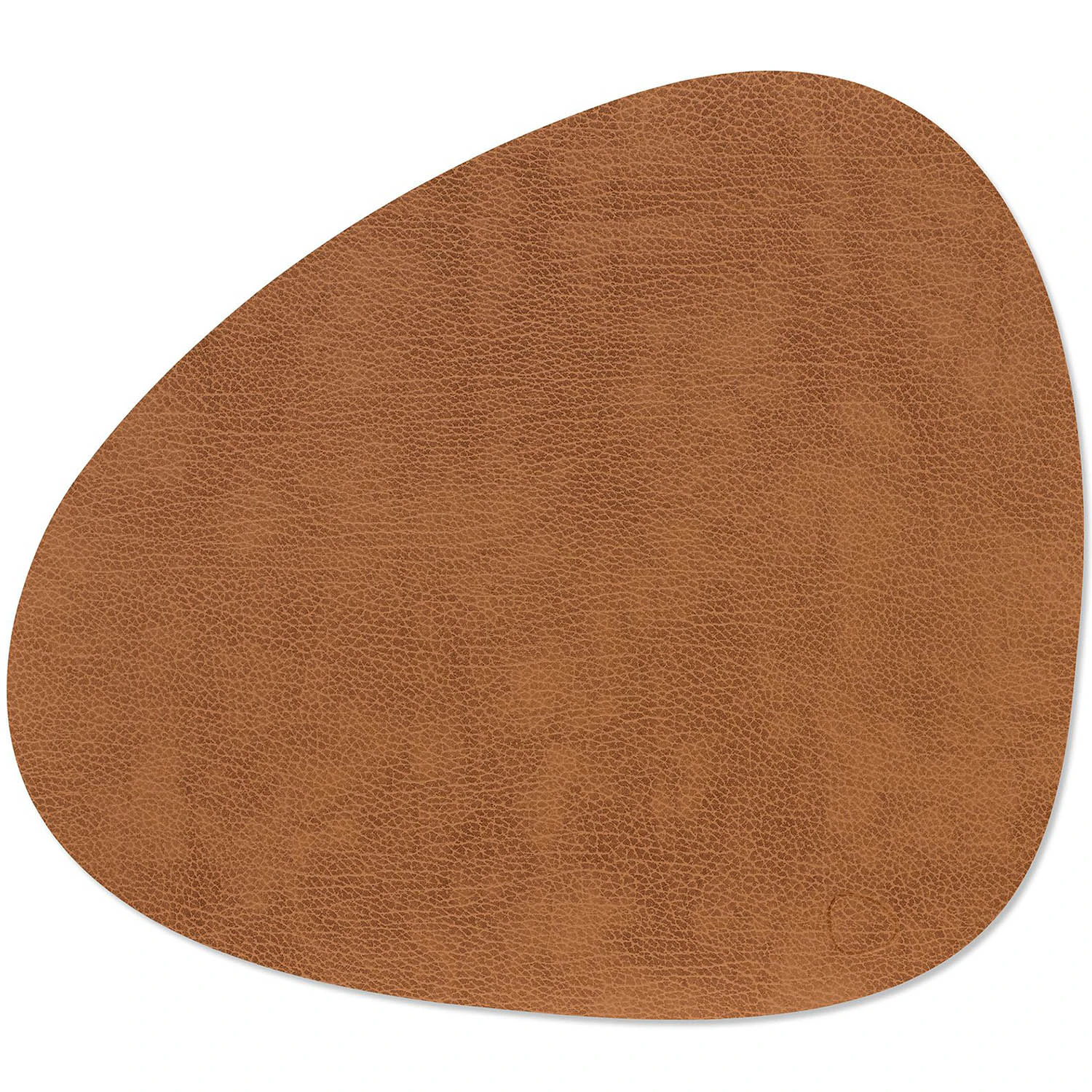 Lind Dna Curve L Bordstablett Bull 37x44 Cm Natur - Bordstabletter & Glasunderlägg Läder Brun