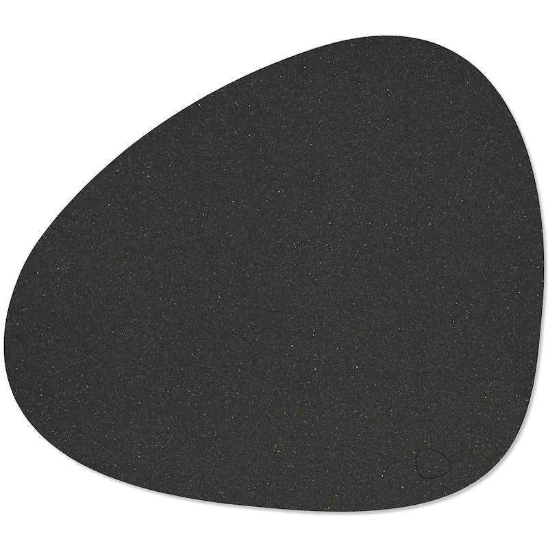 Curve L Bordstablett Core 37x44 cm, Flecked Anthracite