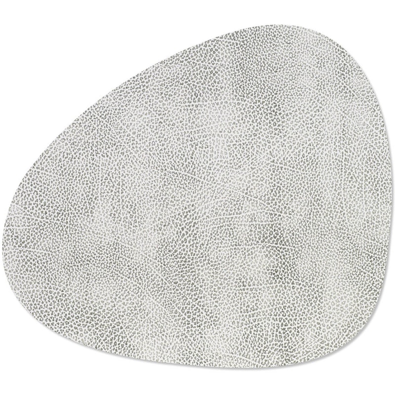 Curve L Bordstablett Hippo, 37x44 cm, Vit/Grå
