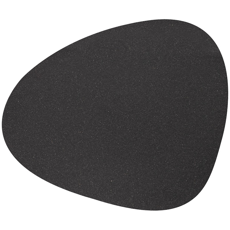 Curve L Bordstablett Core 37x44 cm, Flecked Anthracite