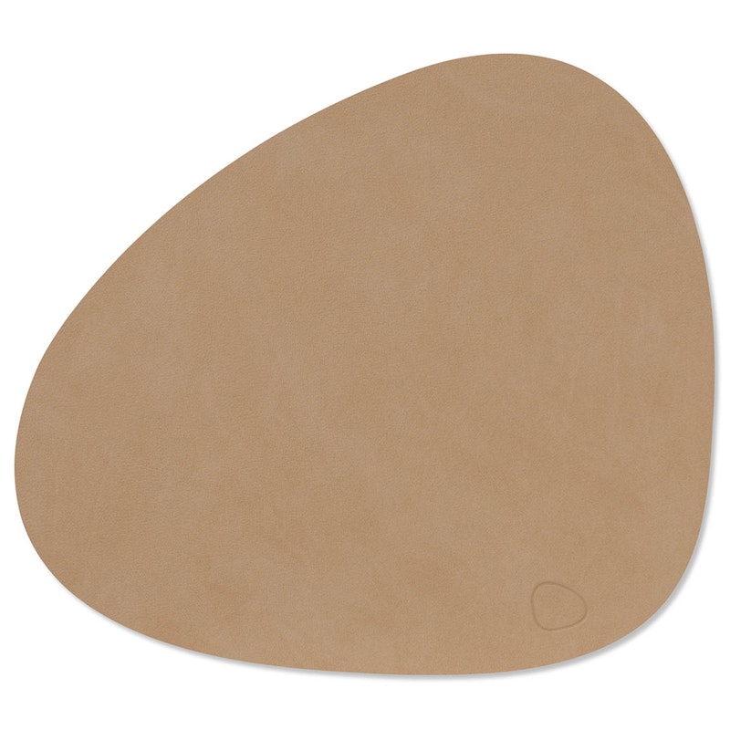 Curve M Bordstablett Nupo 31x35 cm, Nougat