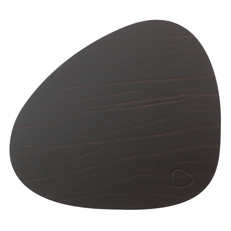 Curve S Bordstablett, 24x28 cm, Buffalo Brown