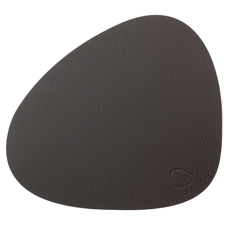 Curve S Bordstablett Bull, 24x28 cm, Brun
