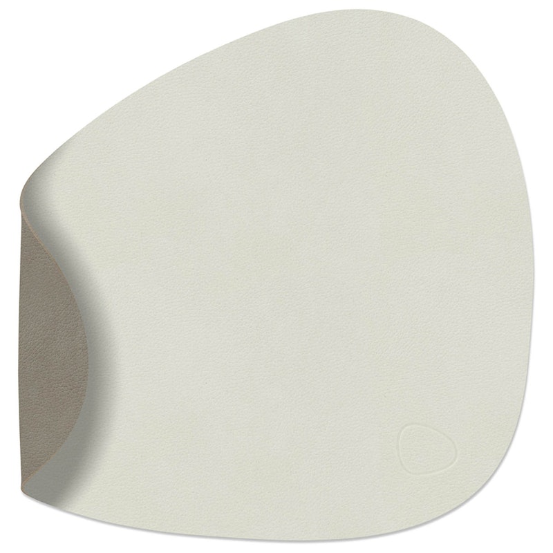 Curve S Bordstablett Double, 24x28 cm, Nupo Linen/Flint Grey