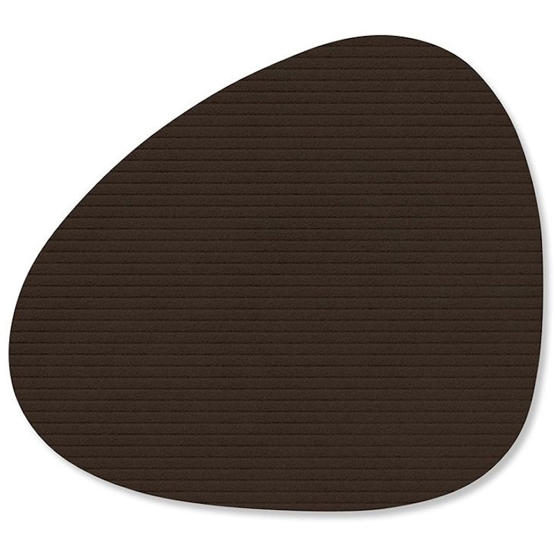 Curve Corduroy Glasunderlägg, Hazel
