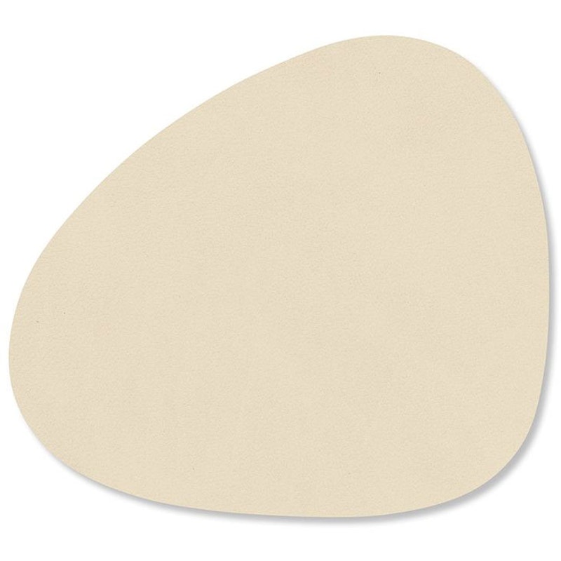 Curve Glasunderlägg Nupo 11x13 cm, Vanilj
