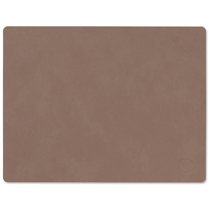 Rectangle M Bordstablett Nupo 26x34 cm, Truffle