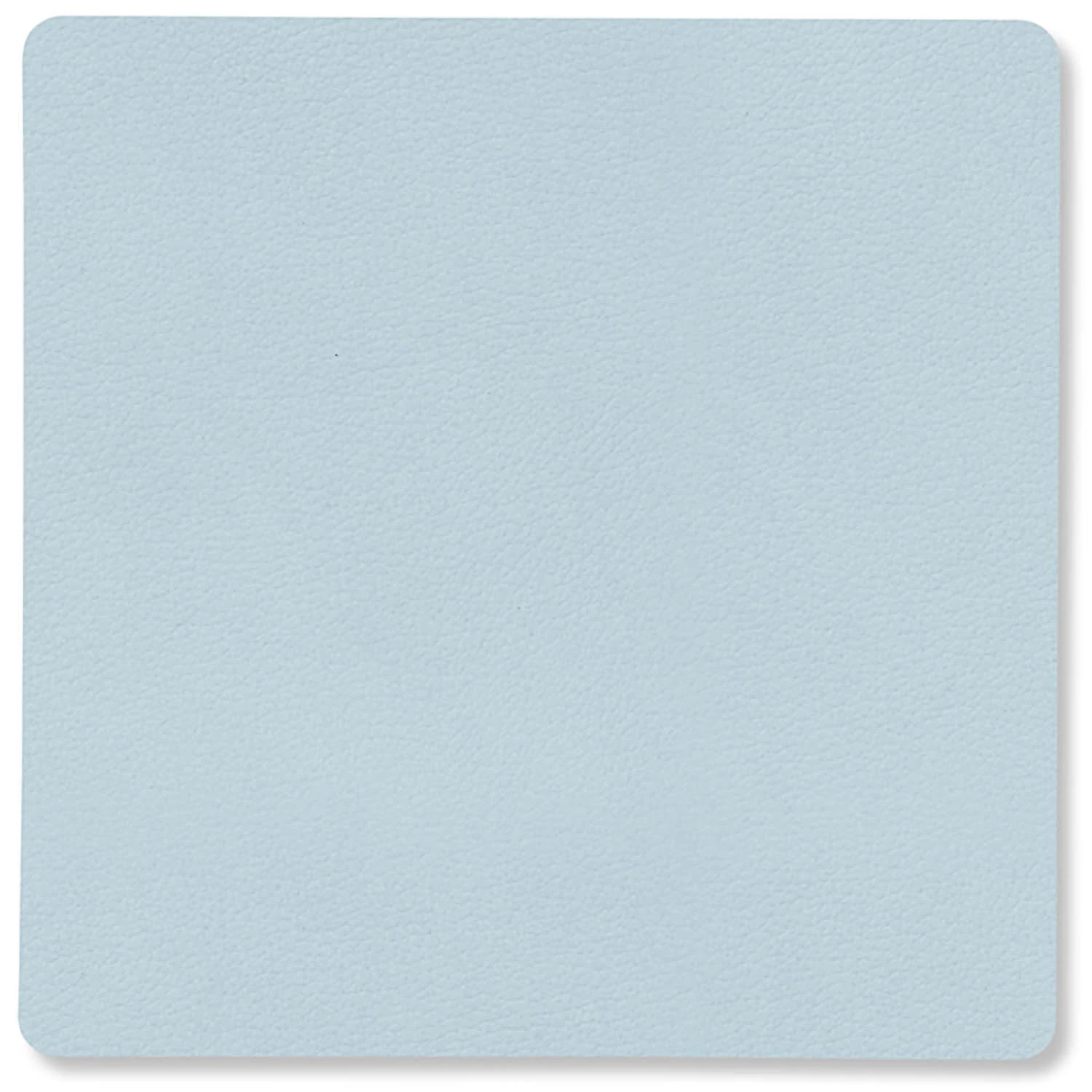 Lind Dna Square Glasunderl&auml;gg Nupo 10x10 Cm - Bordstabletter & Glasunderl&auml;gg L&auml;der Soft Sky
