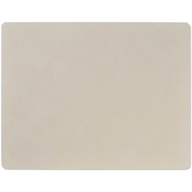 Square L Bordstablett Nupo 35x45 cm, Oyster White