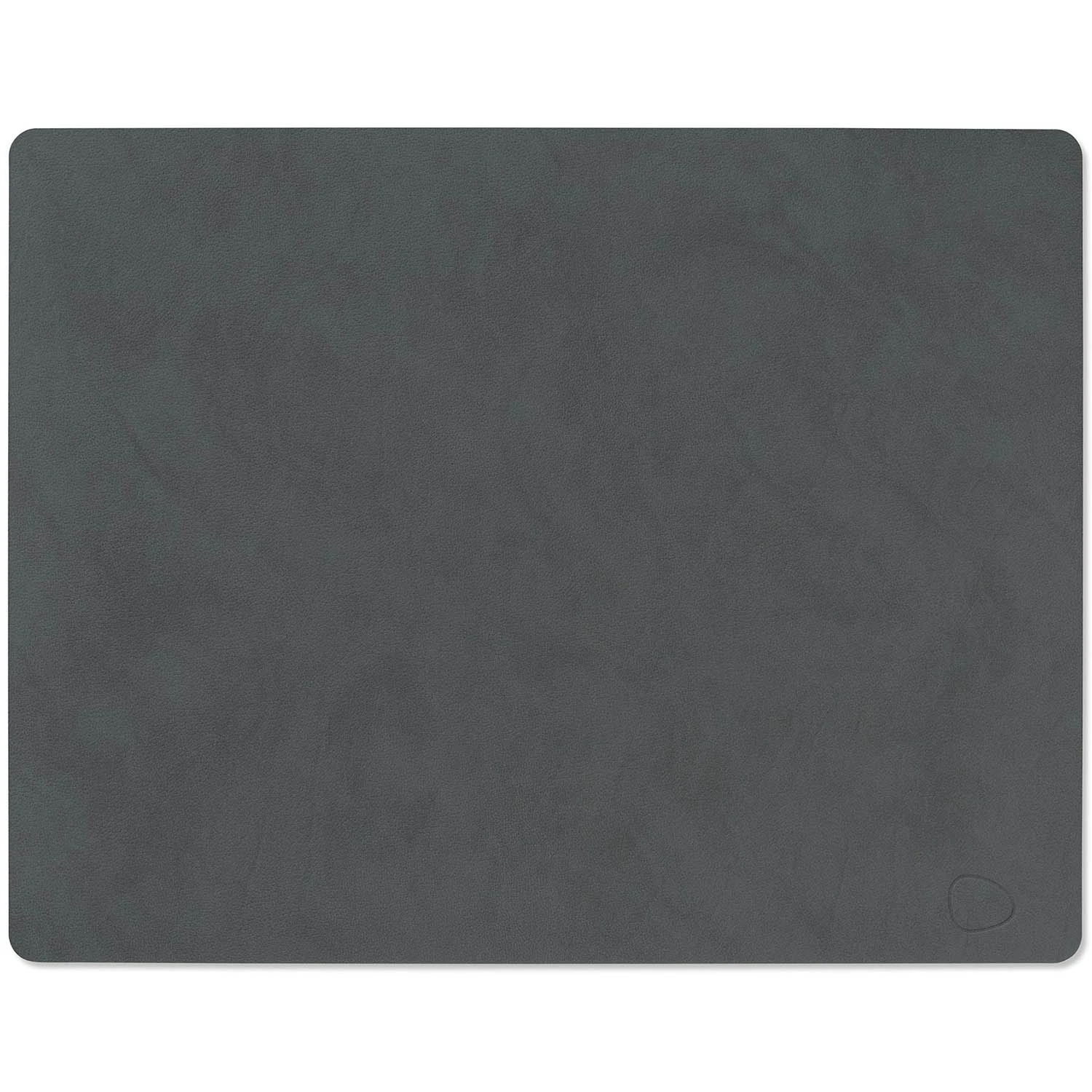 Lind Dna Square L Bordstablett Nupo 35x45 Cm - Bordstabletter & Glasunderl&auml;gg L&auml;der Antracit