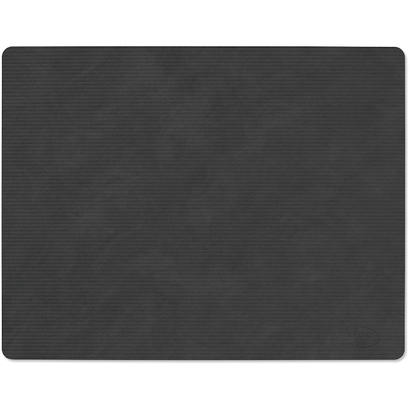 Square L Corduroy Bordstablett, Svart