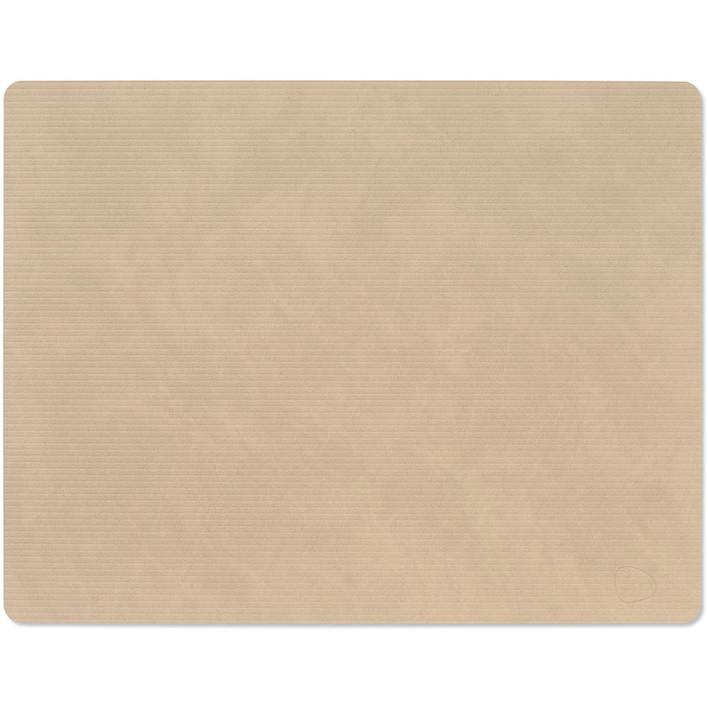 Square L Corduroy Bordstablett, Sand