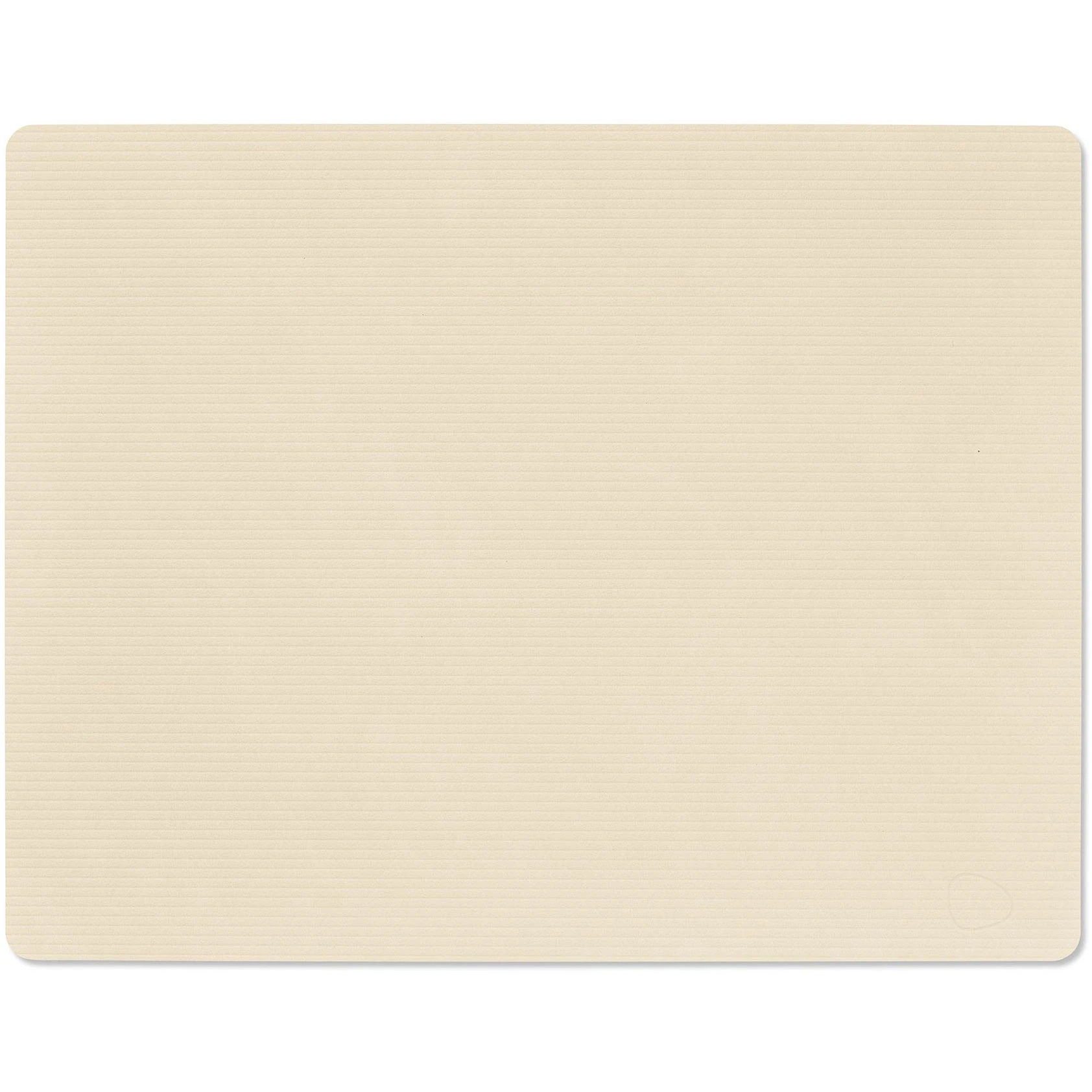 Lind Dna Square L Corduroy Bordstablett - Bordstabletter & Glasunderl&auml;gg L&auml;der Vanilj