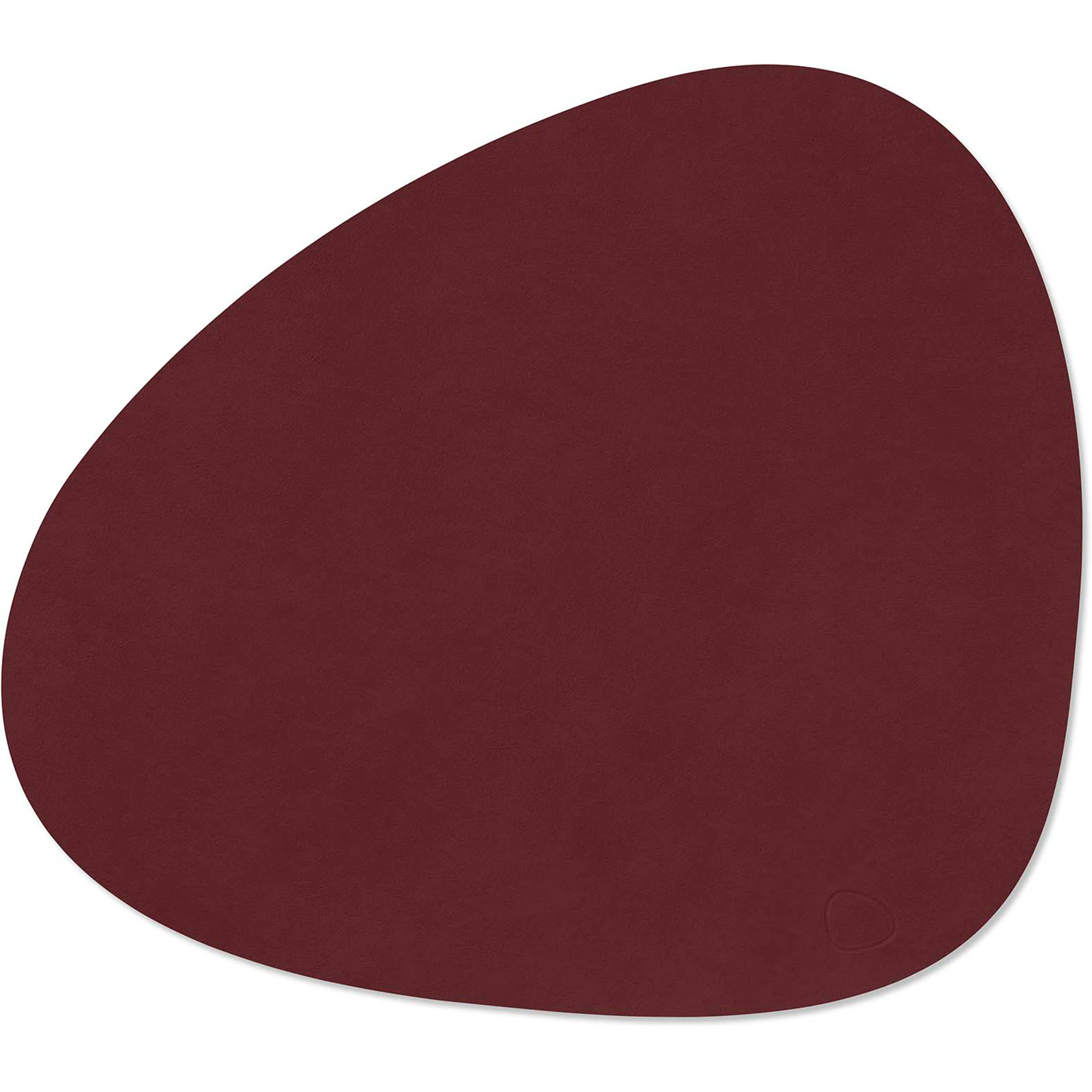Lind Dna Curve L Bordstablett Nupo 37x44 Cm - Bordstabletter & Glasunderlägg Läder Burgundy