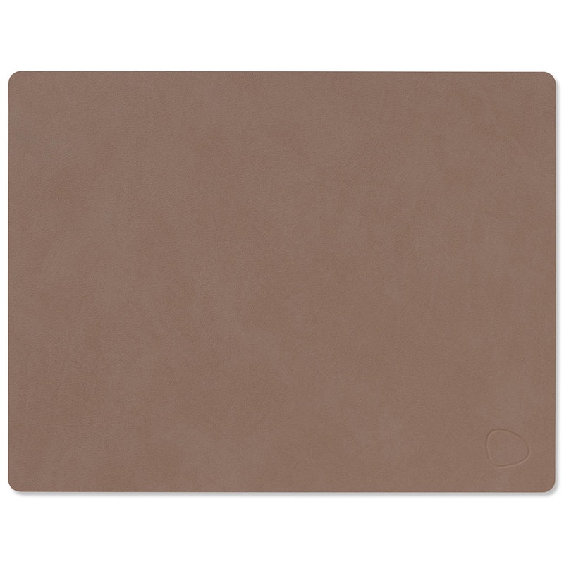 Rectangle M Bordstablett Nupo 26x34 cm, Truffle