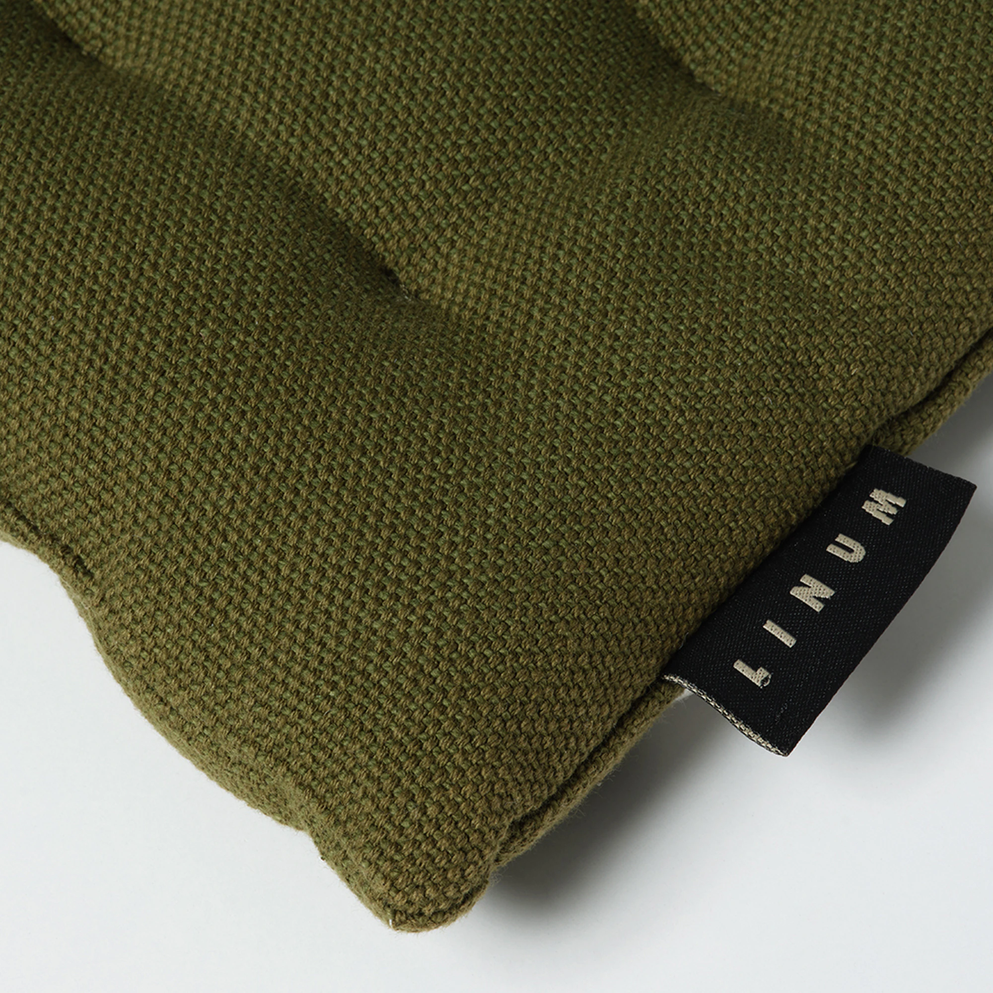 Linum Pepper Sittdyna 40x40 Cm, dark olive green från Linum, bild 2