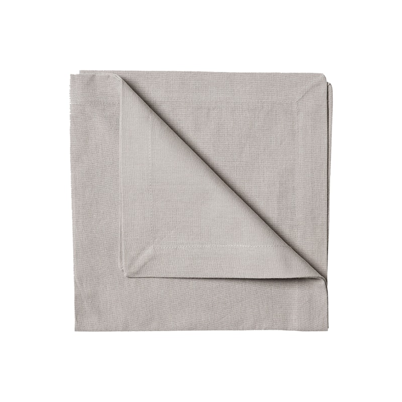 Robert Servett 45x45 cm 4-pack, Ljusgrå