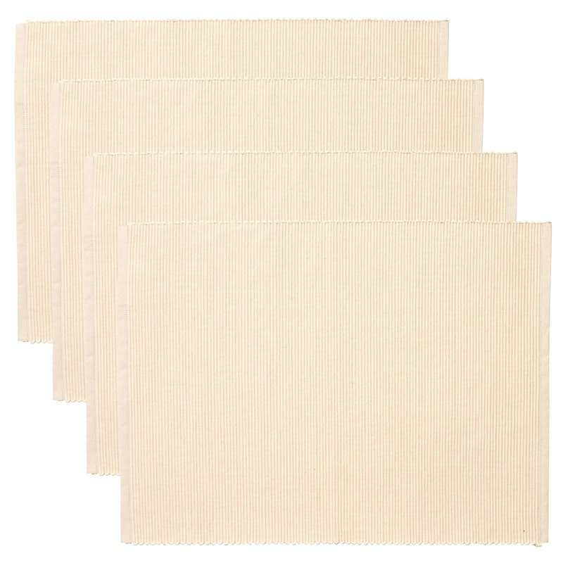 Uni Bordstablett 35x46 cm 4-pack, Creamy Beige