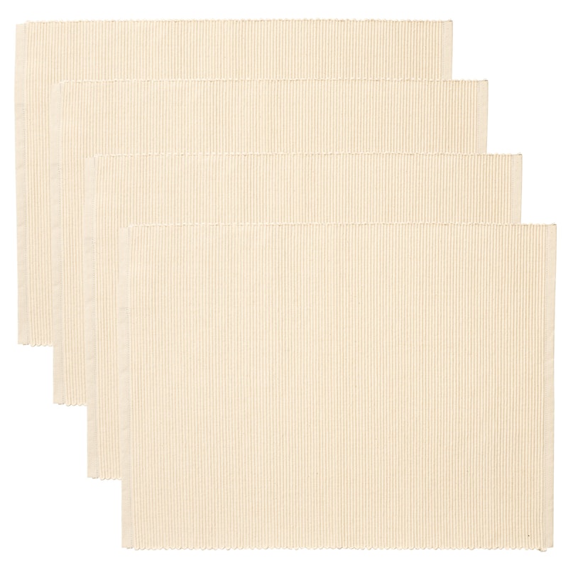 Uni Bordstablett 35x46 cm 4-pack, Creamy Beige