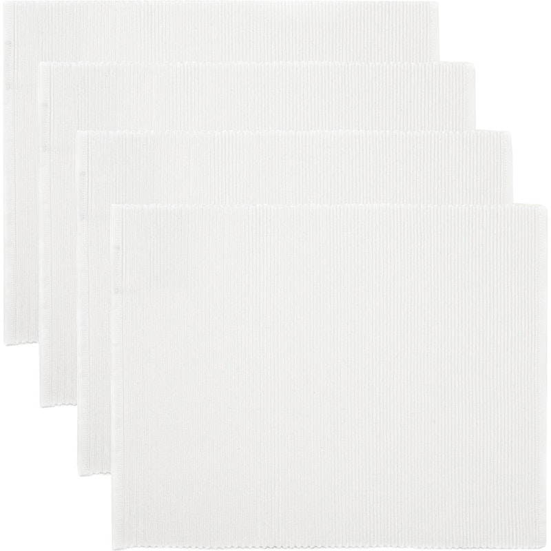 Uni Bordstablett 35x46 cm 4-pack, Vit