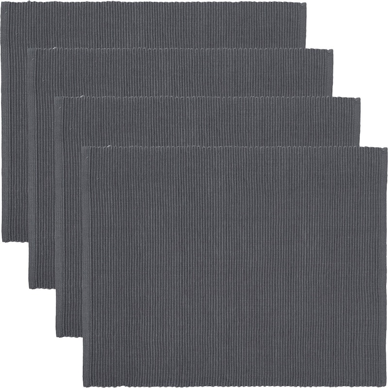 Uni Bordstablett 35x46 cm 4-pack, Granite Grey