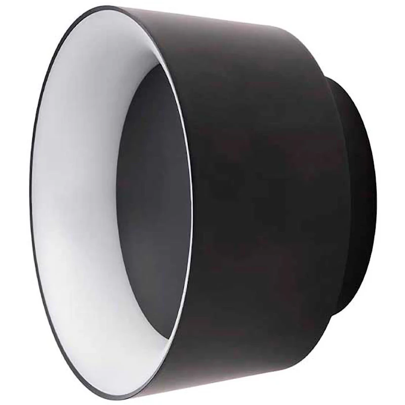 Cookie Vägglampa / Taklampa Ø15 cm, Svart