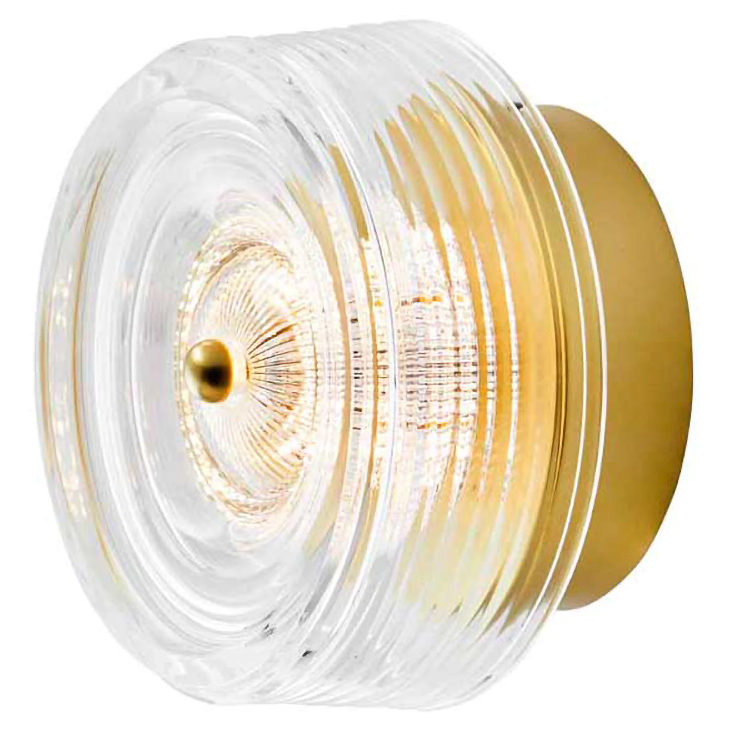 Loom Design Glow V&auml;gglampa &Oslash;16 Cm - V&auml;gglampor Akryl Guld